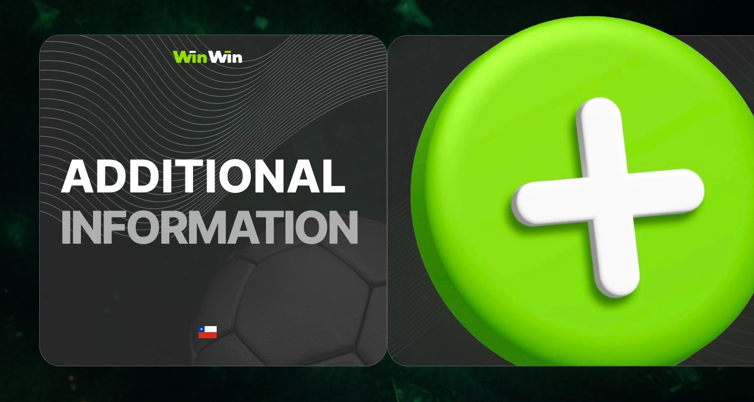WinWin Chile: Sports betting (football, basketball, volleyball), casino games, Crash games, platform information