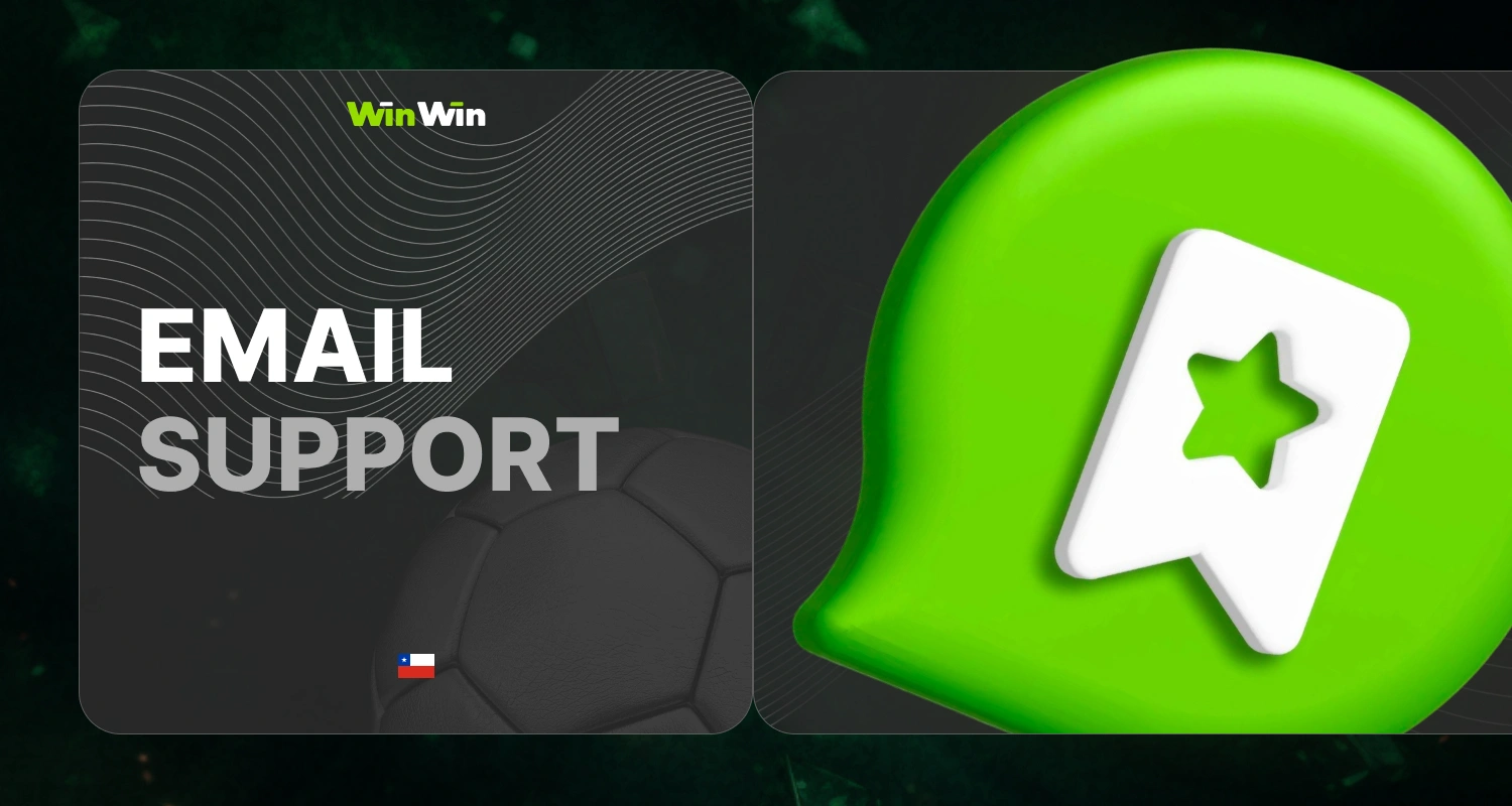 WinWin Chile Support Service: sports betting (football, basketball, volleyball), casino games, Crash games, contact support via email