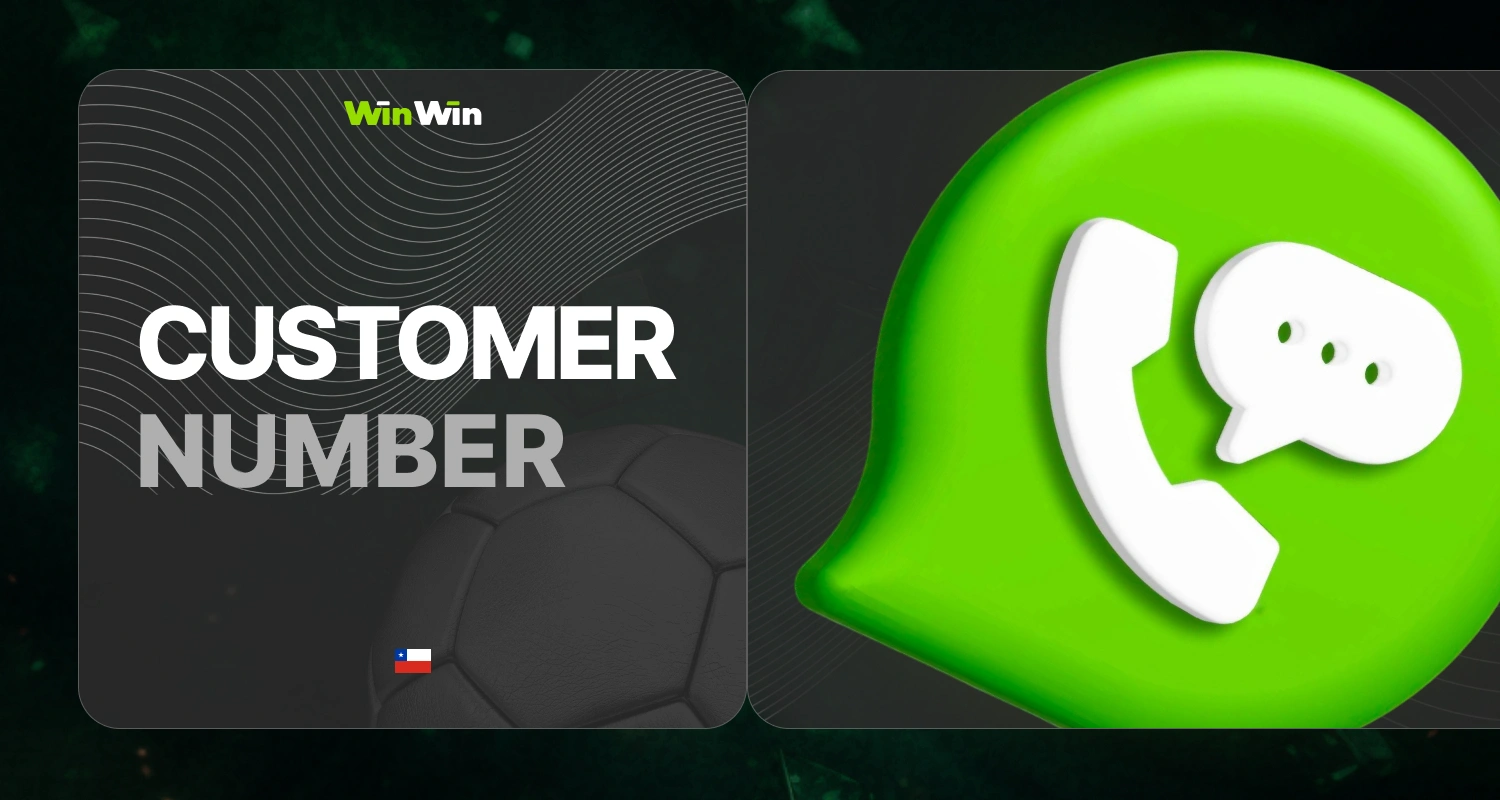 WinWin Chile Support Service: sports betting (football, basketball, volleyball), casino games, Crash games, contact support via phone number