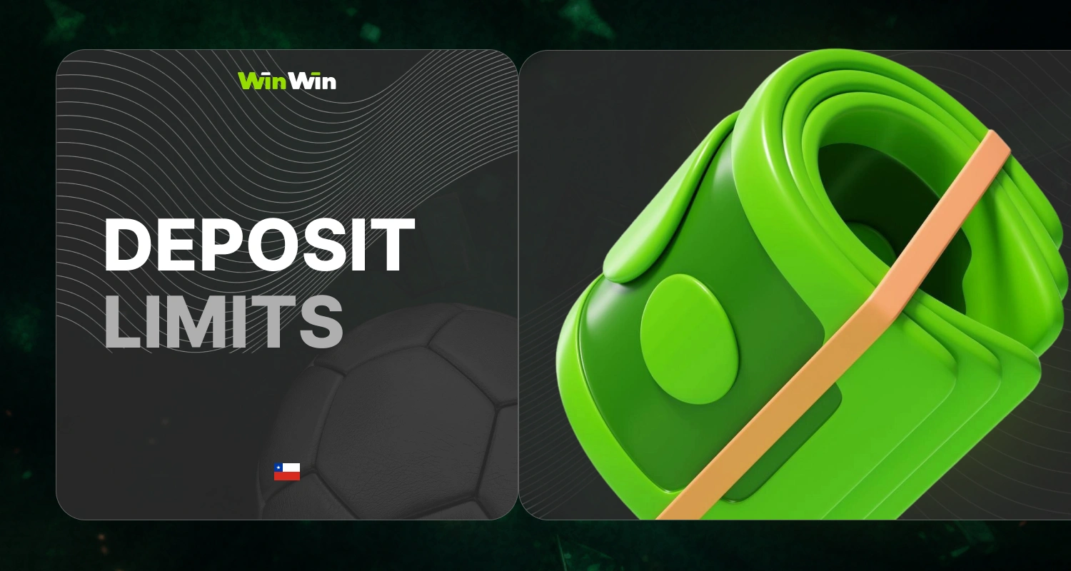 Deposit WinWin Chile: sports betting (football, basketball, volleyball), casino games, Crash games, transaction limits, detailed information for players about the deposit process
