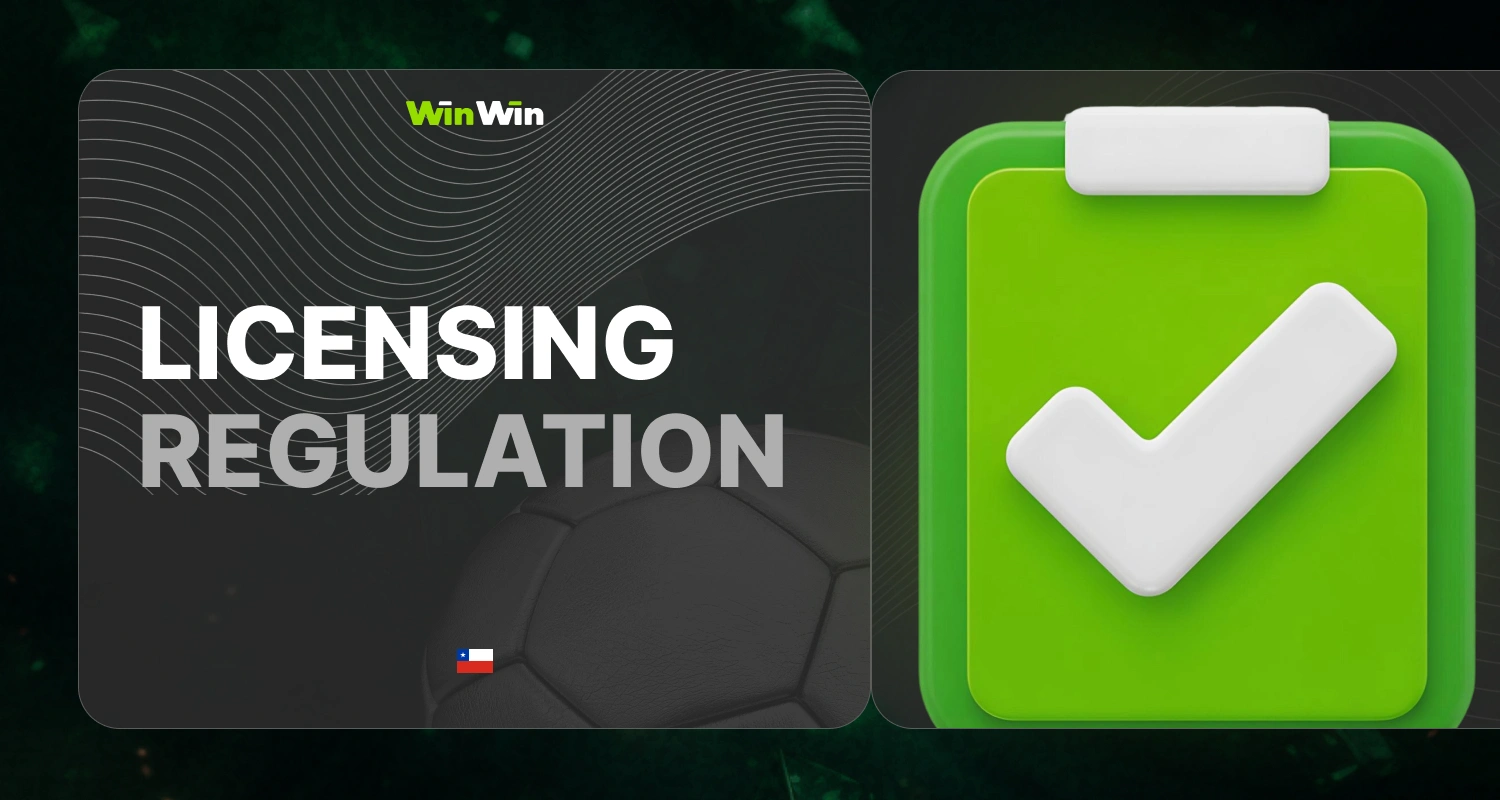 WinWin Chile: sports betting (football, basketball, volleyball), casino games, Crash games, information about platform security measures and safety, Licensing 