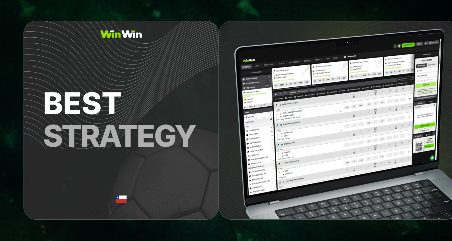 WinWin Chile Gaming Tips: Sports Betting (Football, Basketball, Volleyball), Casino Games, Crash Games, Best Strategies for Winning on the Platform