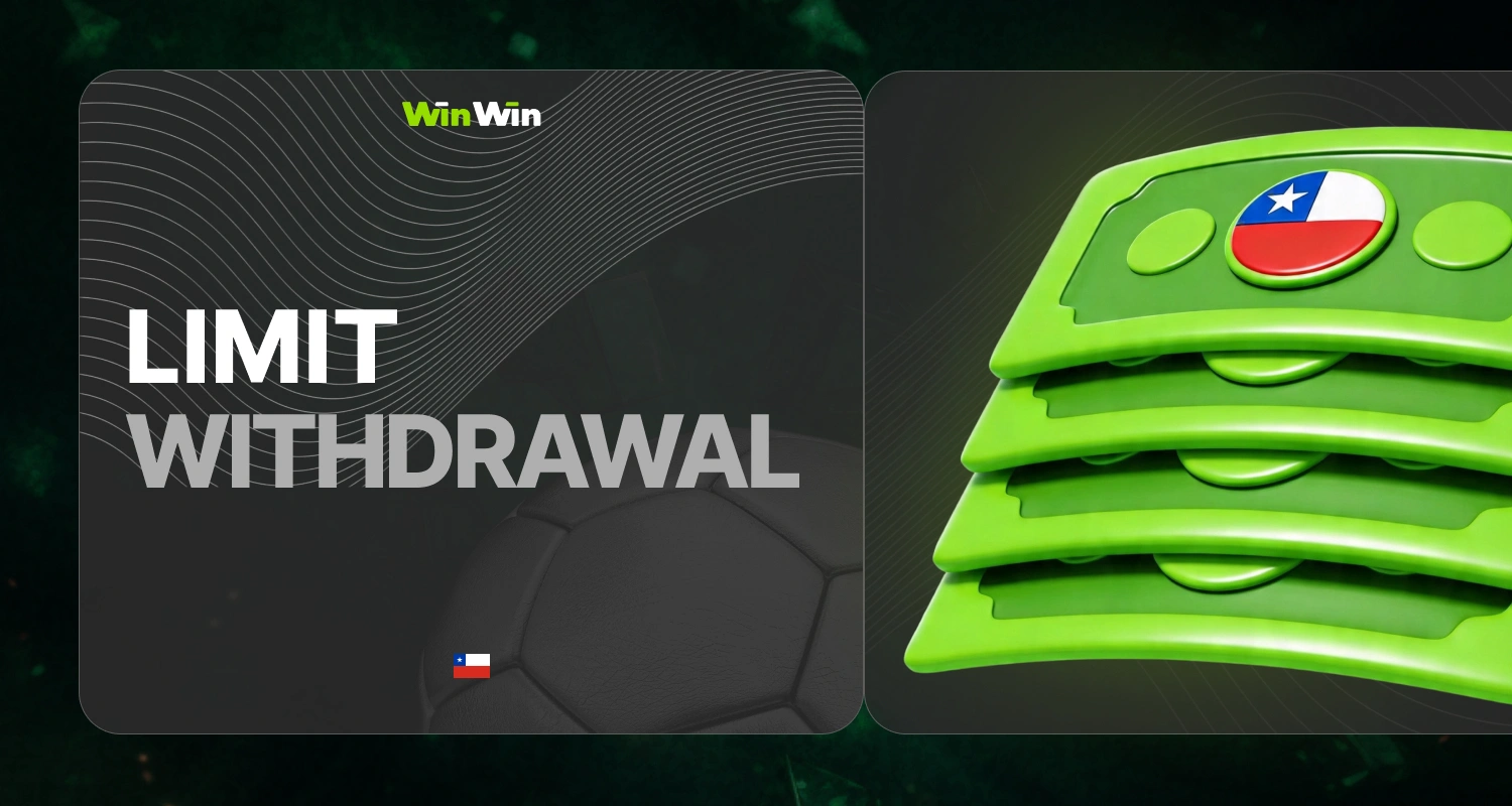 Withdrawal WinWin Chile: sports betting (football, basketball, volleyball), casino games, Crash games, transaction limits, detailed information for players about the Withdrawal process