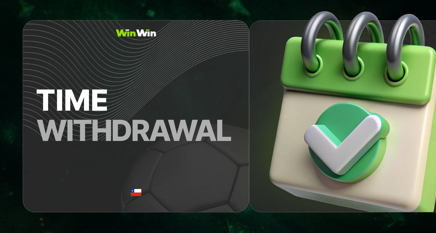 transaction Time, detailed information for players about the Withdrawal  process